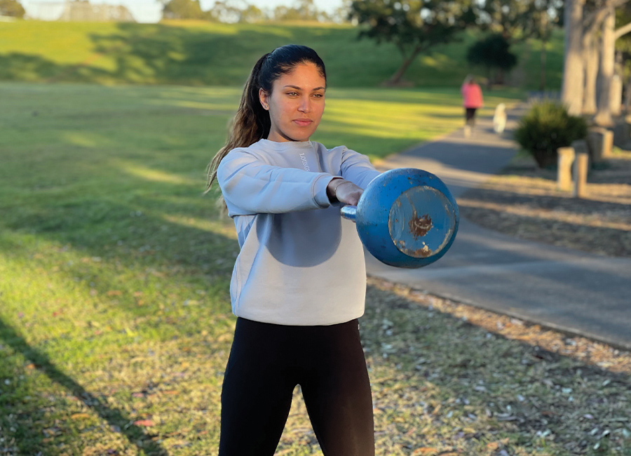 TransformFit personal training kettlebell strength conditioning