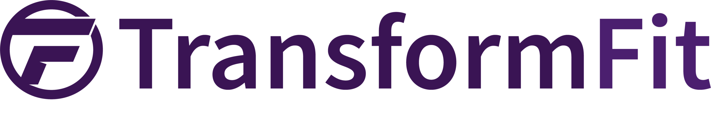 TransformFit fitness training and smart nutrition logo