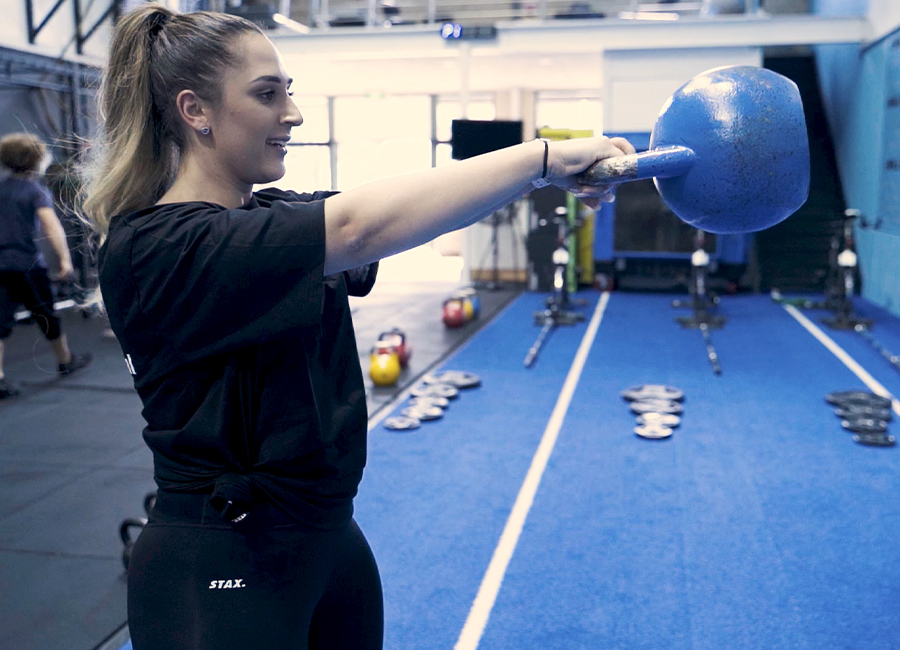 TransformFit personal training kettlebell strength conditioning